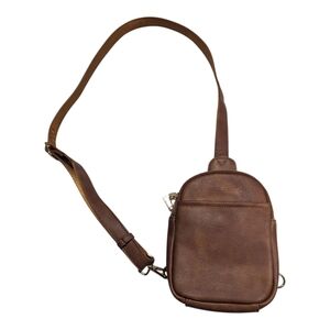 Pclove Small Brown Crossbody Bag